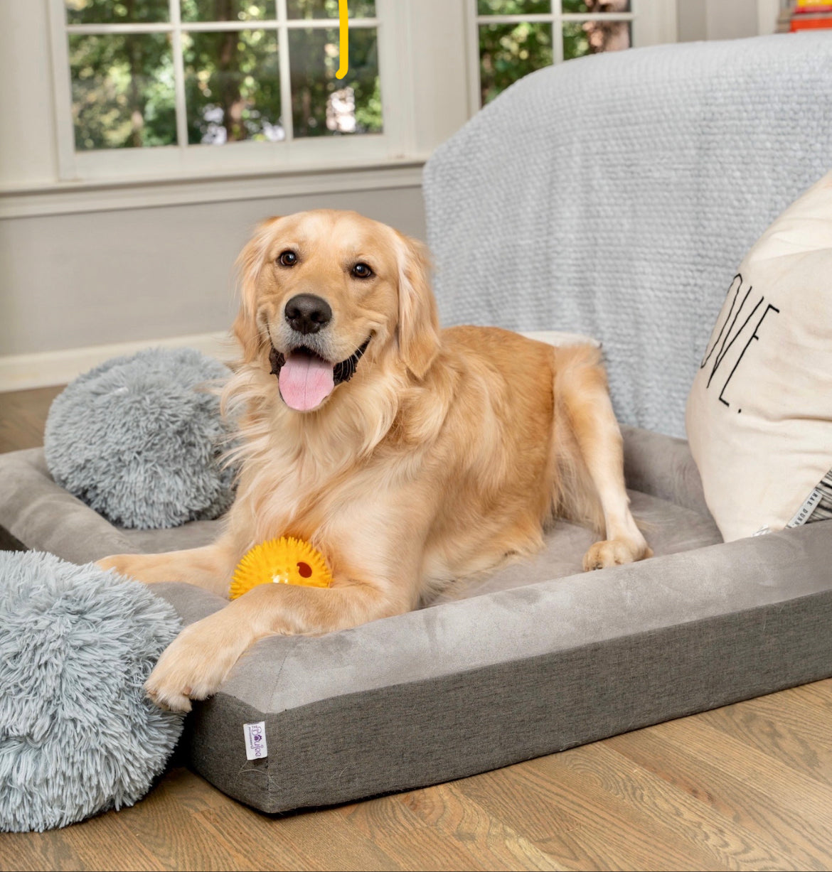 Introducing the Boujee luxury dog bed!