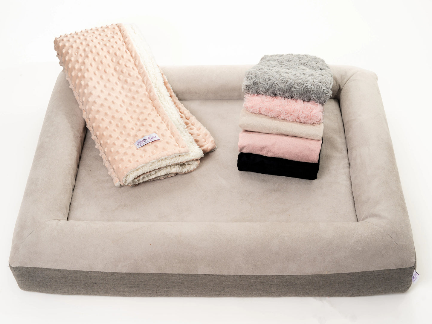 
                  
                    The Boujee Bundle - Orthopedic Pet Bed with 5 Coverlets and Cozy Blanket
                  
                